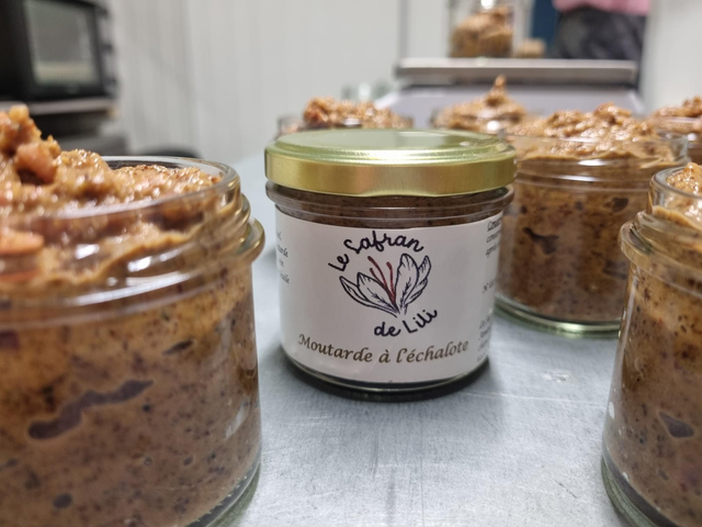 Moutarde échalote (140gr)