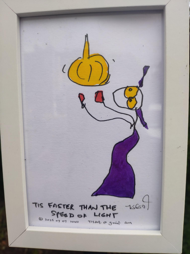 Tis Faster than the Speed of Light