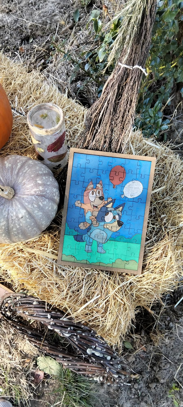 Puzzle bluey