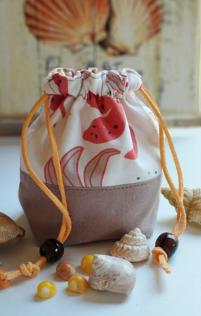 Mini Pochon - Noisette