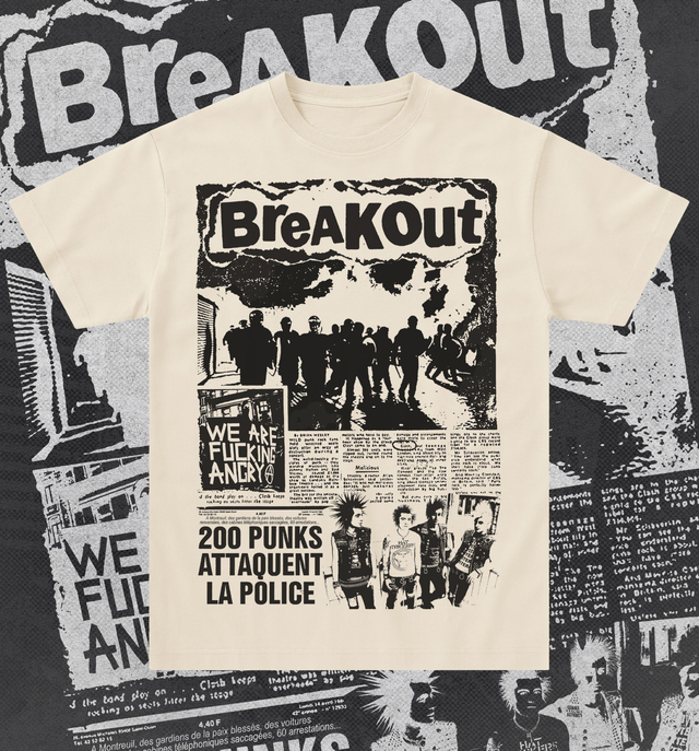 200 Punks Cream Shirt