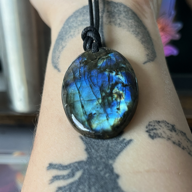 Pendentif en Labradorite 