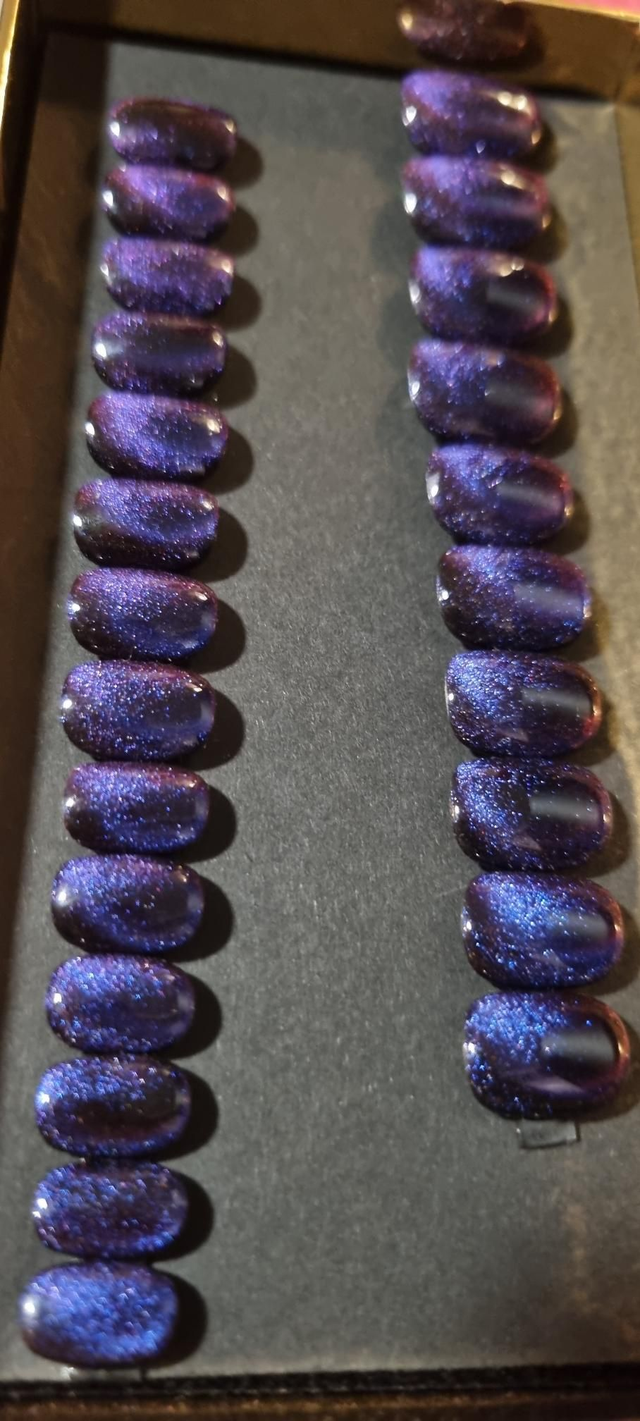 Blue cat eyes little carré xs