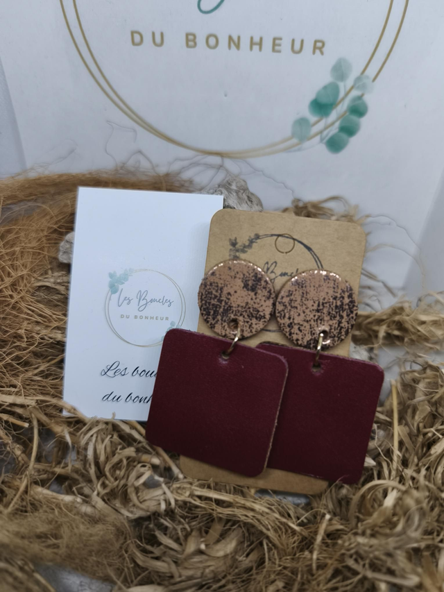 Boucles d'oreilles Perrine p040