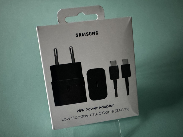 SAMSUNG USB-C Netzteil 25W+Kabel