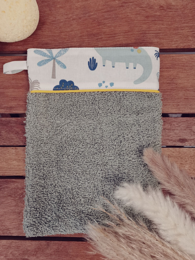 Gant de toilette Dino Sauge