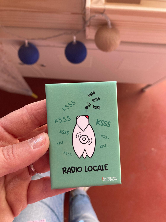 Magnet Cigale Radio Locale