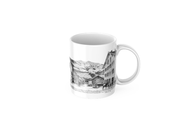 Mug en céramique, 330 ml. - selon cartes du Groupe Choral Intyamon