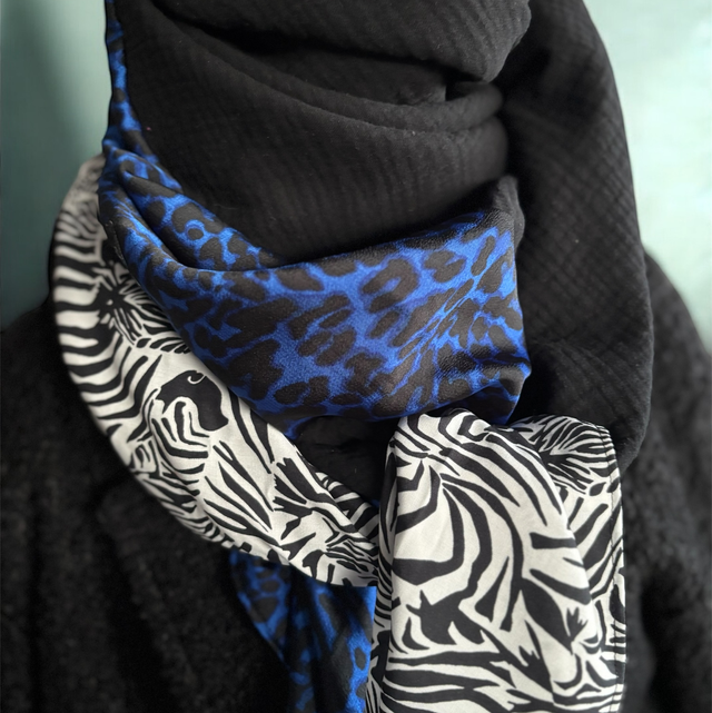 Écharpe “L’Audacieuse - Graou Blue”