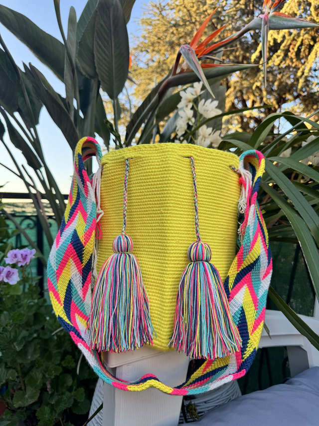 Mochila Borojó Amarillo L