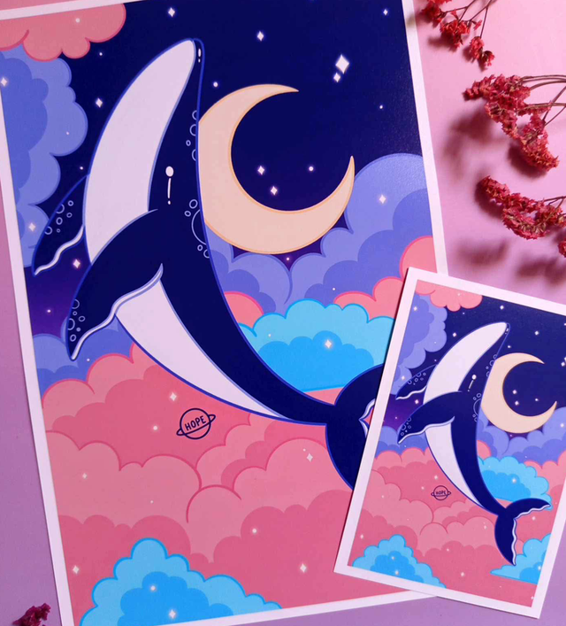 Illustration Baleine
