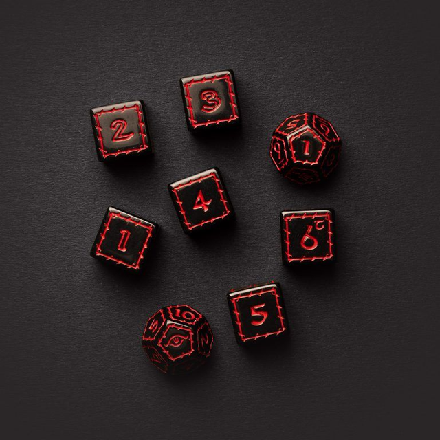 One Ring - Black Dice Set