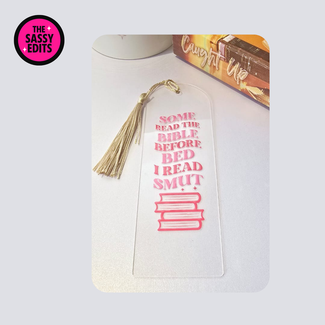 Some Read The Bible Before Bed, I Read Smut - Rounded &amp; Triangle Top