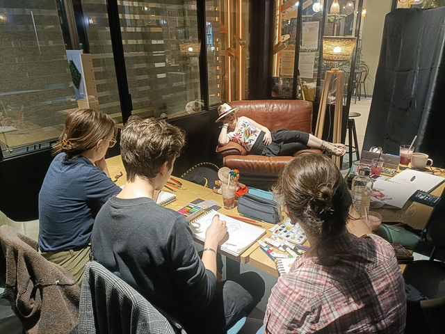 Atelier Modèle vivant costumé 12/11