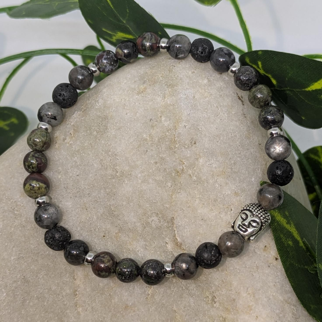 Bracelet &quot;Courage&quot; 6mm BR-004