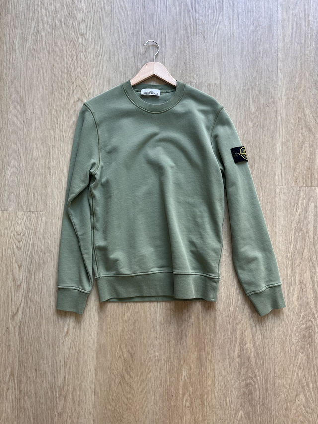Stone Island Crewneck Green Size S - PRE-OWNED