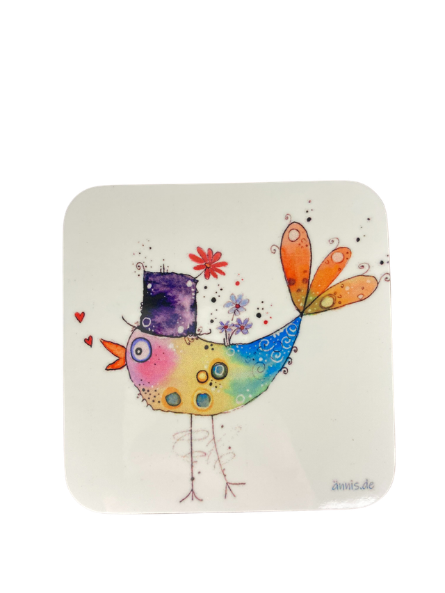 Untersetzer "Vogelbräutigam"