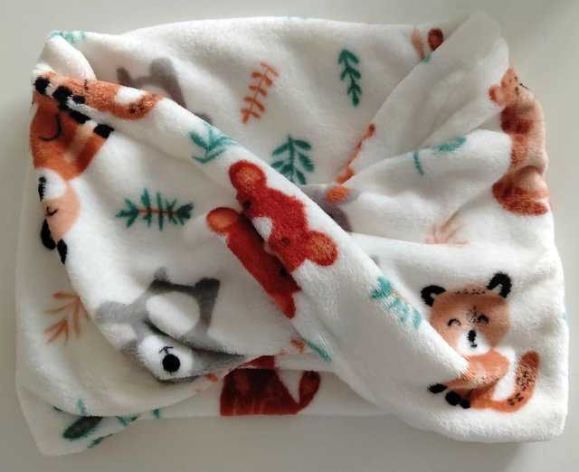 tour du cou DOUDOU enfants animaux 