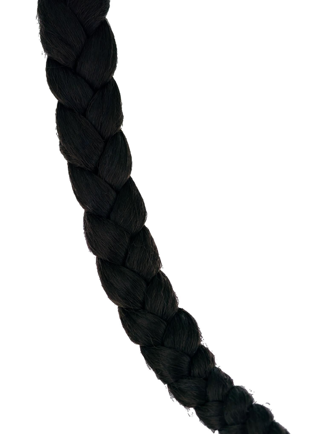 KIIMASSI PhytoBraids #1 Jet Black - Pre-stretched