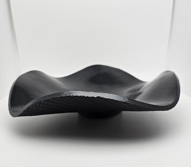 Coupole en grès noir