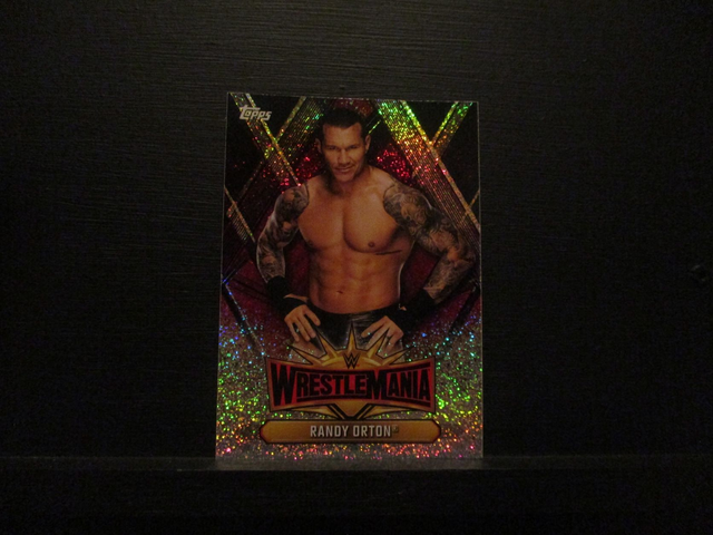 Randy Orton - Champions Wrestlemania Original Trading Card #WM-23