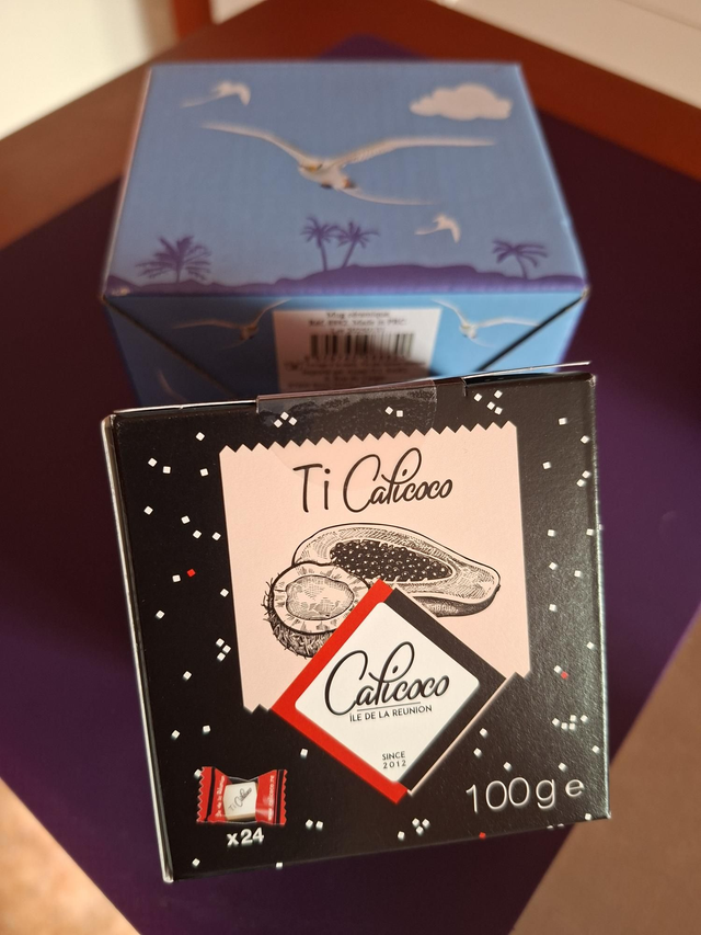 Boite 24 calissons 974