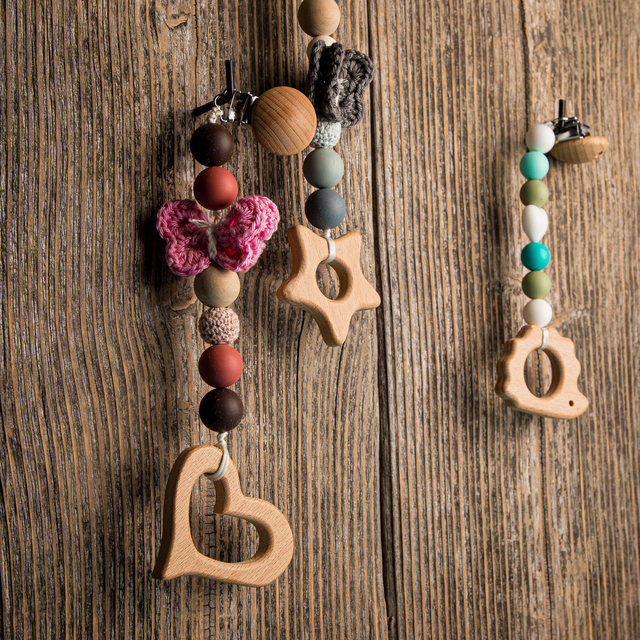 Speelkoord met bijtring 