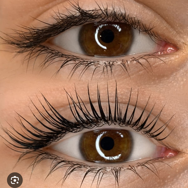 Rehaussement et teinte cils