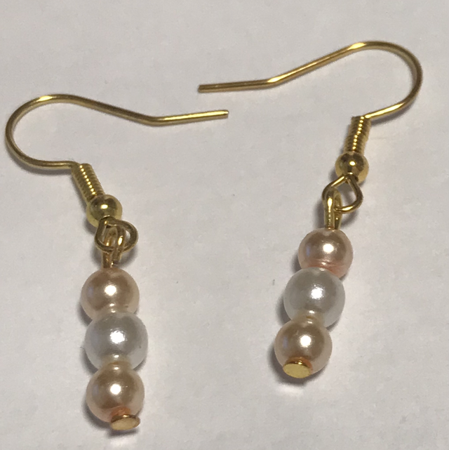 Peach Dangling Earrings- PCDE04