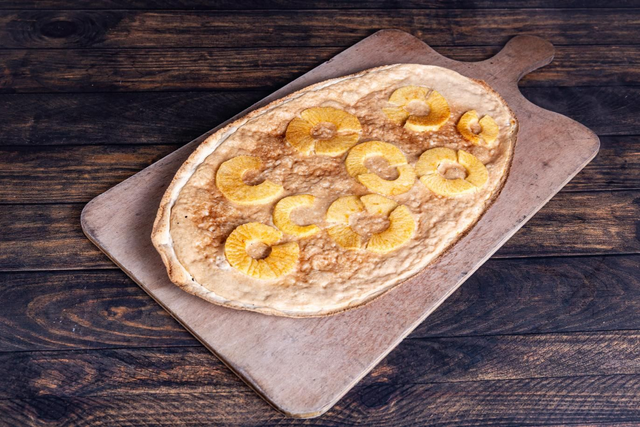 Tarte flambée sucrée aux pommes