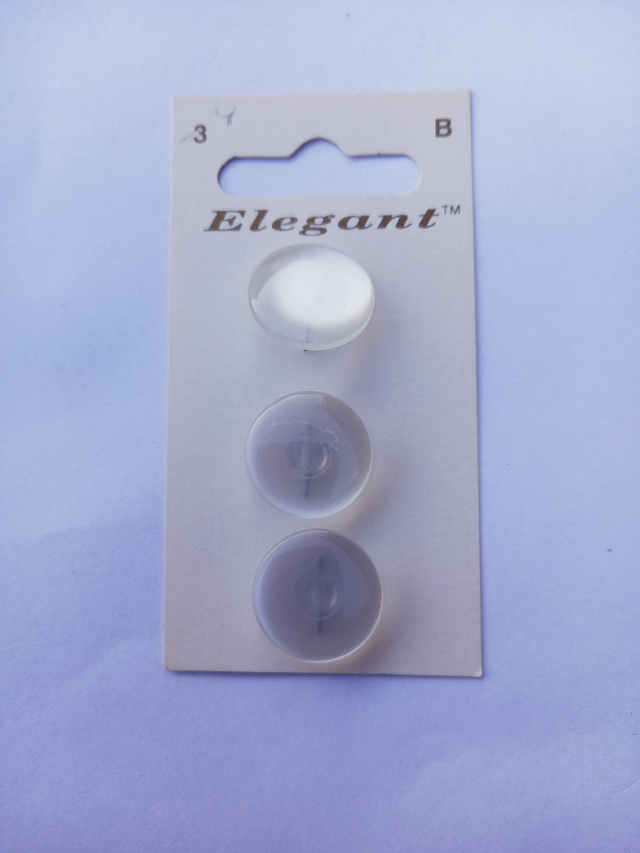 Knoop 003 (Elegant)  Wit glans