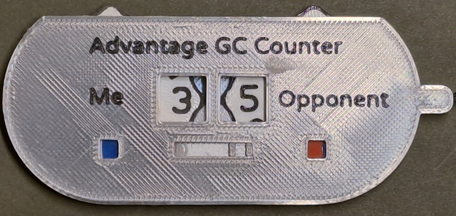 Deluxe Silver-Grey Counter with Ball Colour Slider - Future proofed