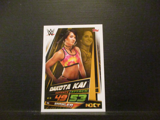 Dakota Kai - NXT Slam Attax Universe Original Trading Card #110
