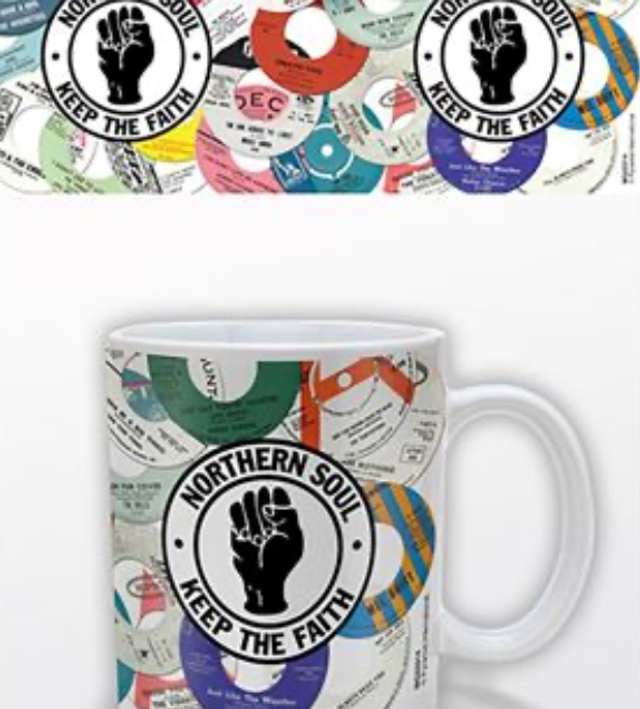 NORTHERN SOUL LABELS MUG