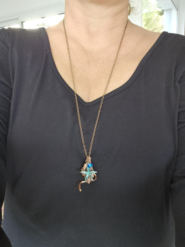 Coquillage électroformé en cuivre 2