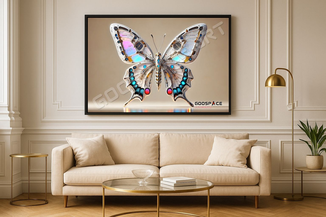 Cadre Papillon Cybernétique (02)