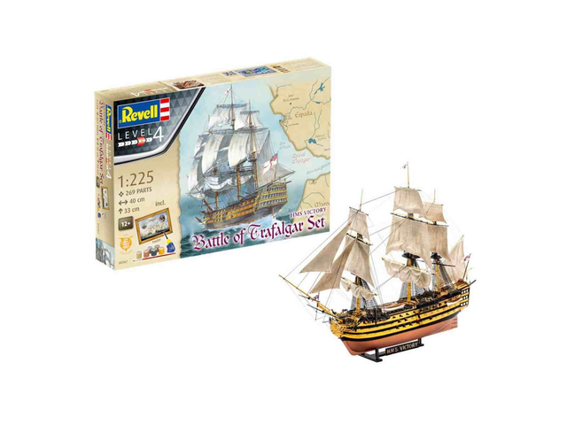 battle of trafalgar set revell 05767 1/225