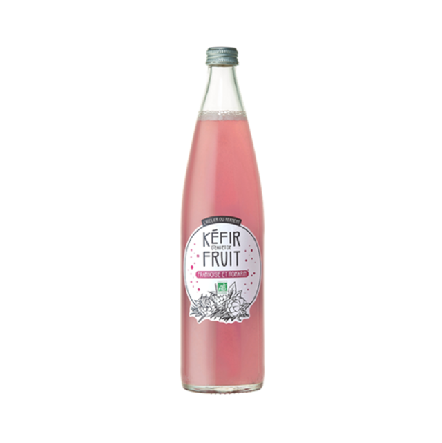 Kéfir de Fruit Framboise et Romarin Bio - 75cl