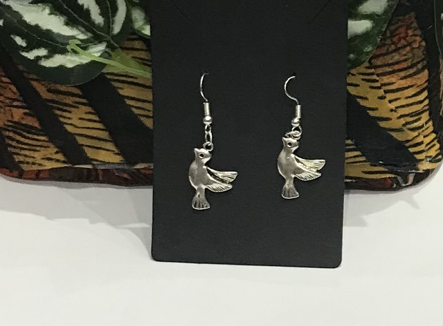 Silver Dangling Earrings- SDE77