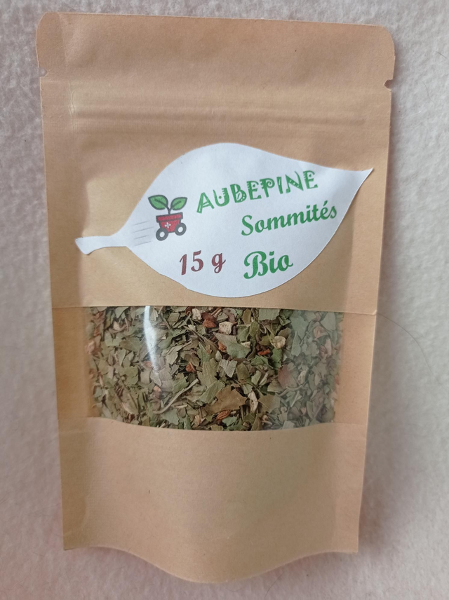 Aubépine sommités 15g BIO 
