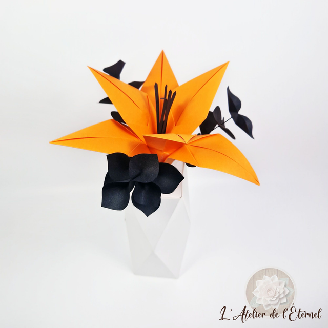 Décoration d'Halloween - Fleur de Lys