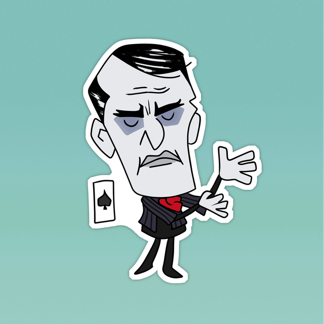 Don't Starve Maxwell Sticker