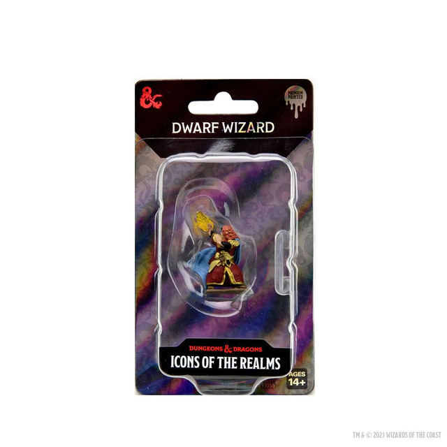 Dungeons & Dragons: Icons of the Realm Dwarf Wizard