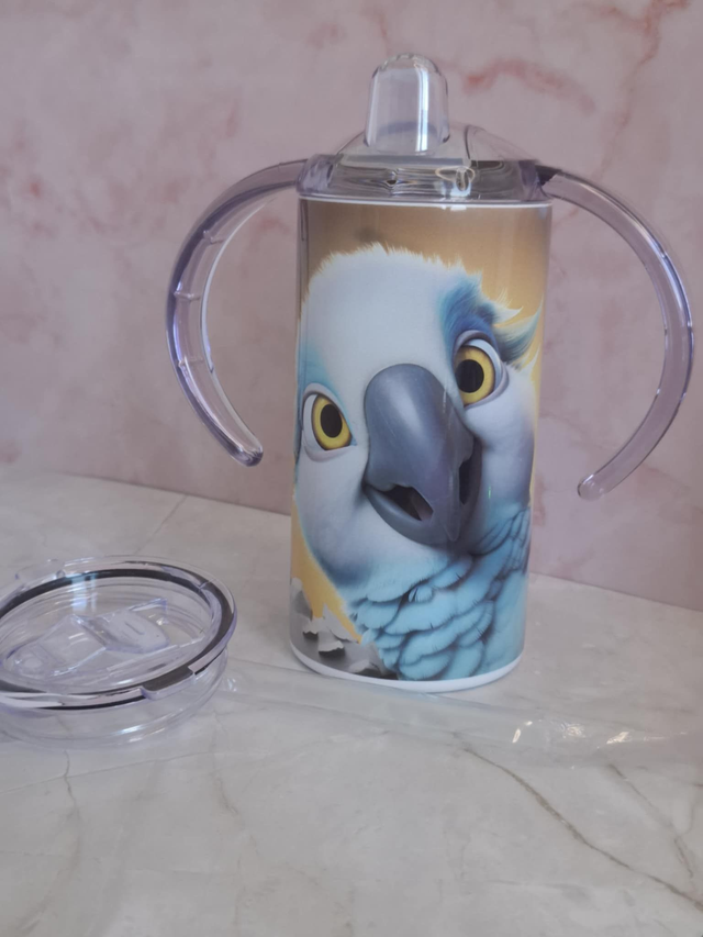 Verre évolutif perroquet