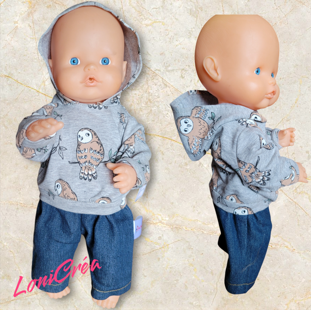 Sweat Hibou &amp; Pantalon 