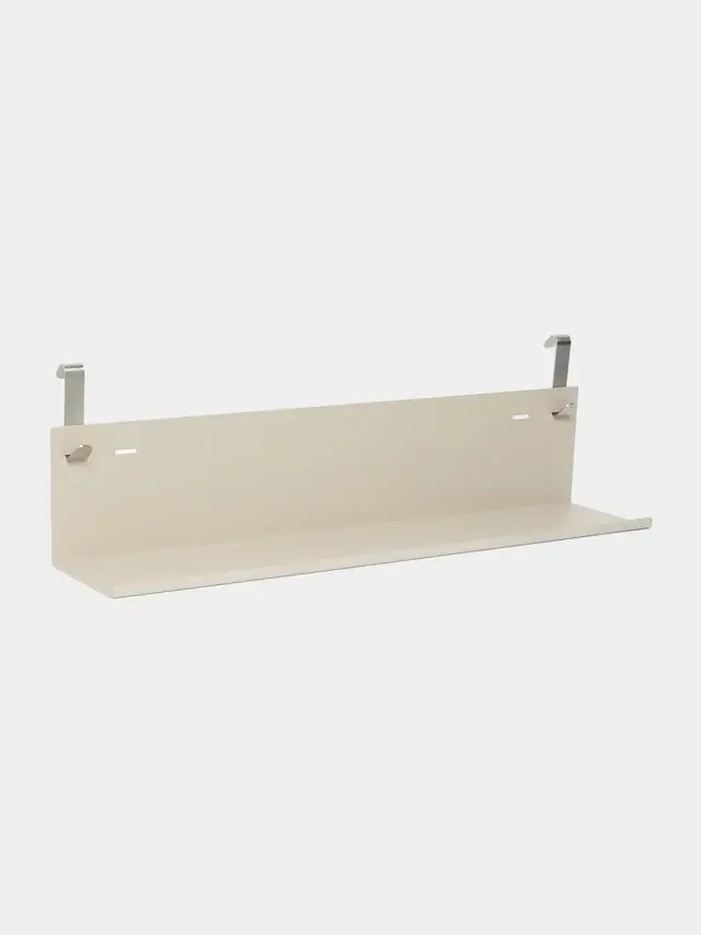 Woodupp Nell Metal Shelf BM1, Beige, 63 x 13,4 cm
