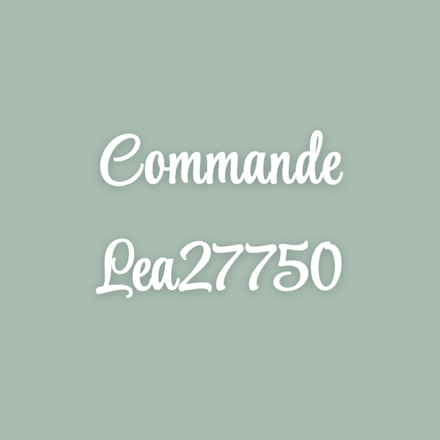 Commande lea27750