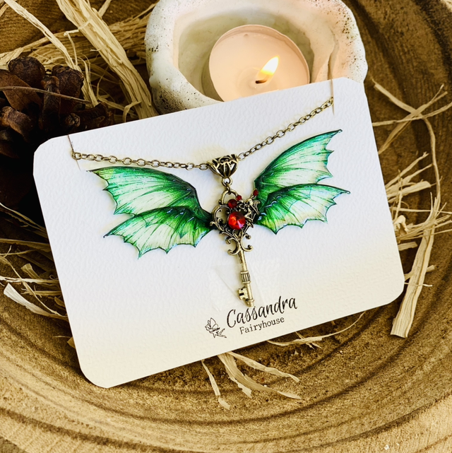 Dragon vert protecteur