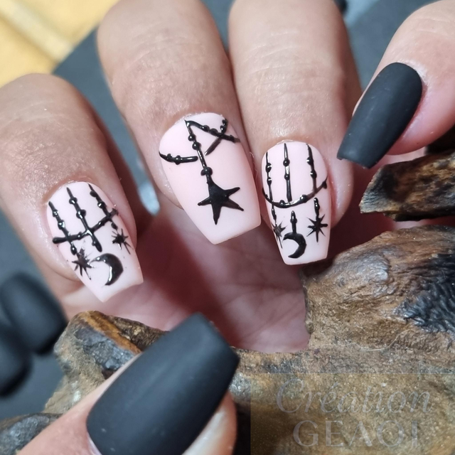 Éclat moon black little coffin xs sur commande délai de 7 jours ouvrable