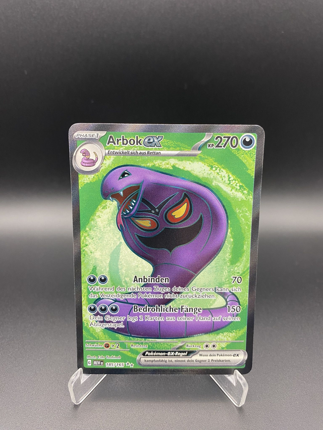 Arbok EX (185/165) 151 - Near Mint - DE - Ultra Rare